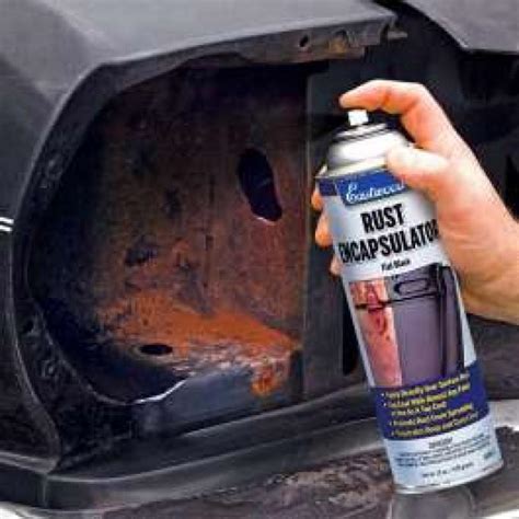 Rust Encapsulator Black Aerosol Paint, 16oz | Camaro Depot