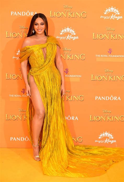 Beyonce – “The Lion King” Premiere in London • CelebMafia