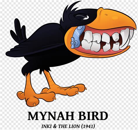 Lion Logo, Inki, Bird, Common Myna, Beak, Merrie Melodies, Looney Tunes, Bali Myna, Inki, Bird ...