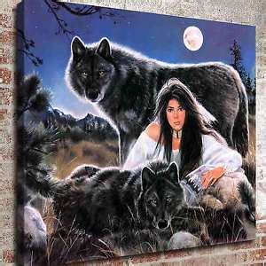 Blue Wolf Painting at PaintingValley.com | Explore collection of Blue ...