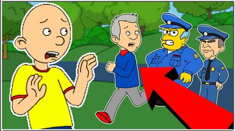 Caillou Spends the Day With His Grandpa/Grounded - YouTube