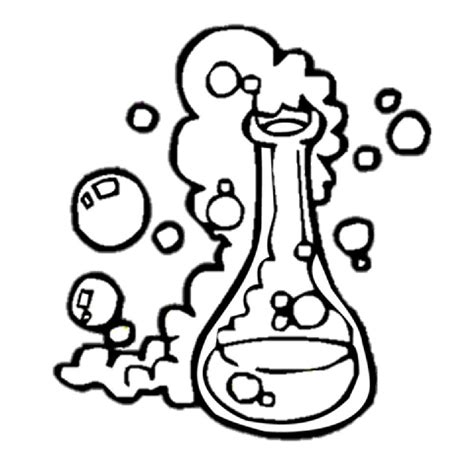 Science Lab Equipment Coloring Pages at GetDrawings | Free download