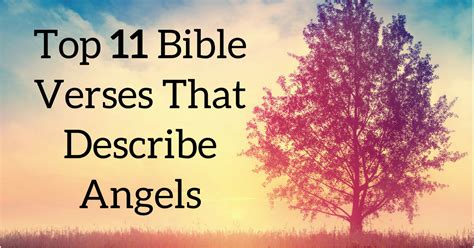 Top 11 Bible Verses That Describe Angels | ChristianQuotes.info