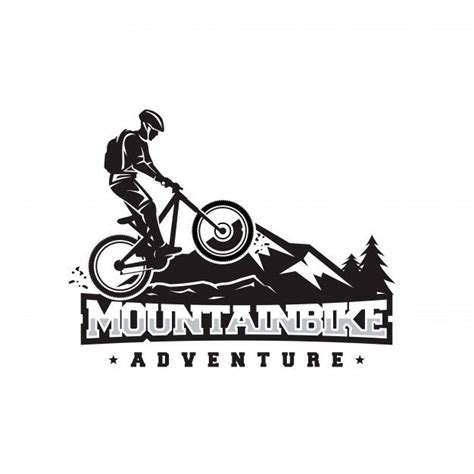 Logotipo de bicicleta de montaña | Vector Premium | Camisetas de bicicletas, Tatuaje de ciclismo ...