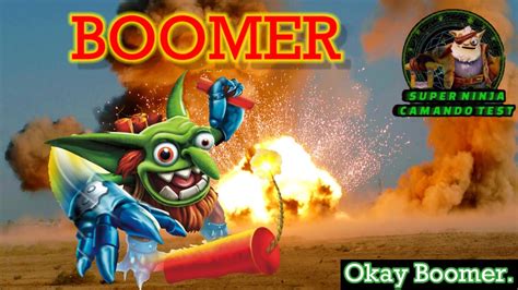 BOOMER! Skylander Character Review AKA SNCT | SavingSkylands - YouTube