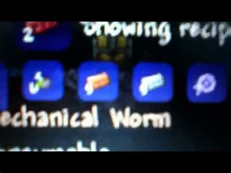 Terraria:How to make the Mechanical Worm - YouTube