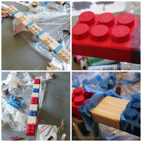 DIY Lego Coat Rack - Erin Spain | Diy coat rack, Lego room, Lego room decor