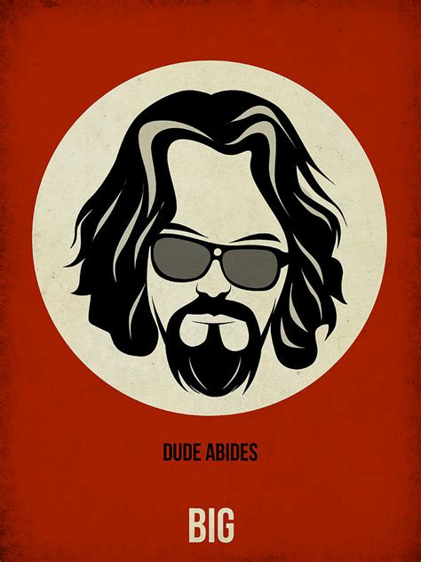 Big Lebowski Poster Painting by Naxart Studio