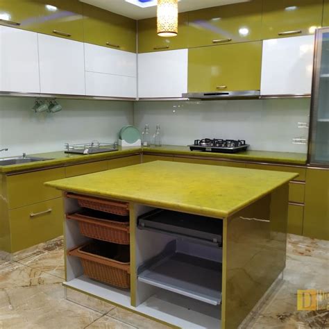 L Shaped Kitchen | Kitchen layout, Modern kitchen, Modern kitchen appliances