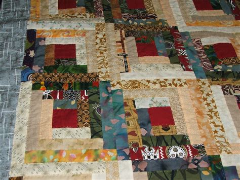 Good Earth Quilting: Log Cabin- Hand Stitching Tutorial