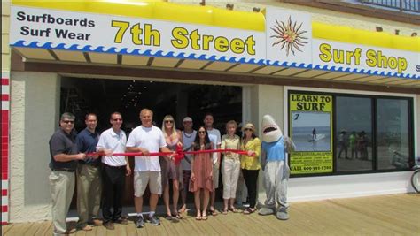 7th Street Surf Shop officially reopened its Boardwalk location following a fire last spring ...