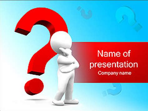 Q&A Section is an Integral Part of PowerPoint Presentation - SmileTemplates.com