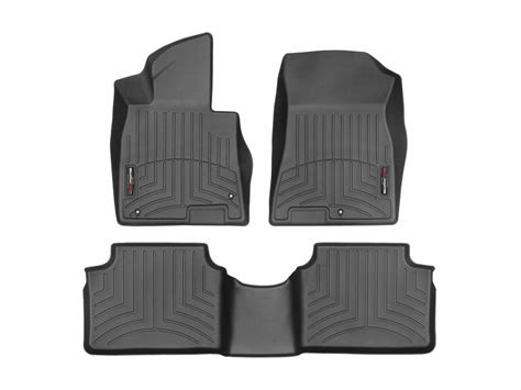 WeatherTech FloorLiner Floor Mats for 2021-2023 Kia K5 AWD- 1st & 2nd Row Black | eBay