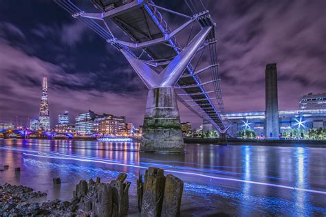 Millennium Bridge London Wallpapers - Wallpaper Cave