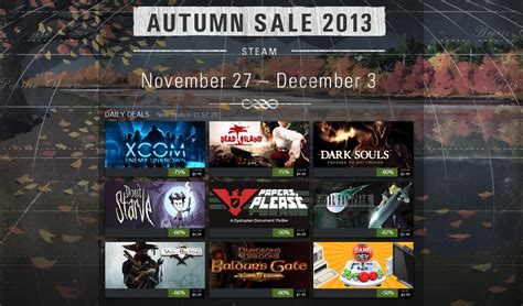 Get Cheap Games In the Steam Autumn Sale » Fanboy.com