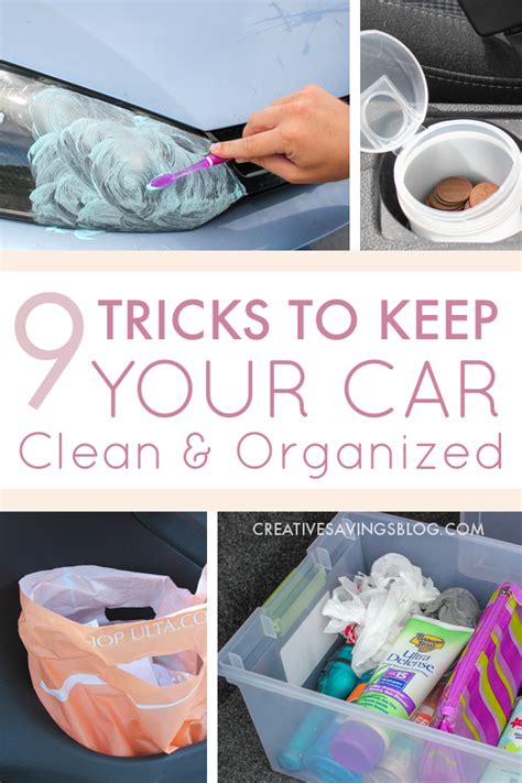 9 Foolproof Tricks to Keep Your Car Clean and Organized