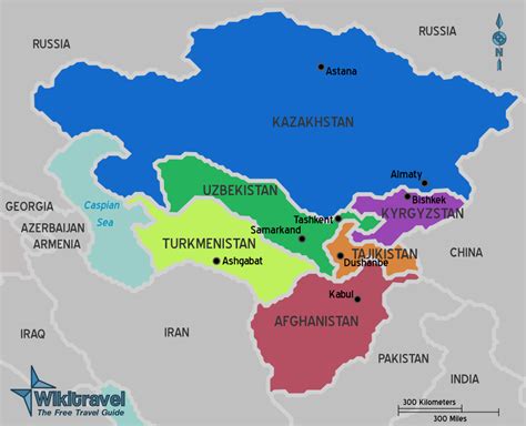 File:Map of Central Asia.png - Wikitravel