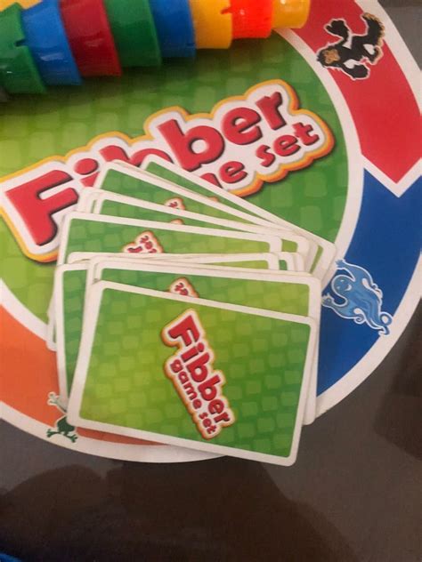 Board Game Fibber Game set, Hobbies & Toys, Toys & Games on Carousell