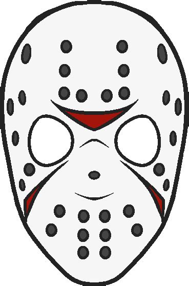 Jason Mask Png Download - Jason Mask Png (369x558), Png Download