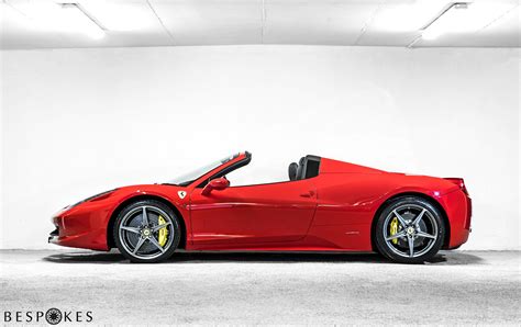 Ferrari 488 Spider Side View - allie baxter