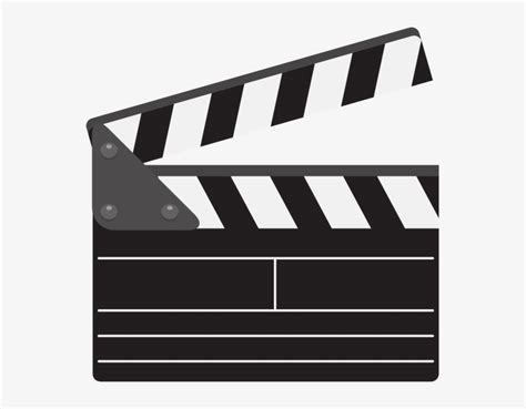 Movie Clipart Clapper Board - Clipart Movie Clapper Board Transparent ...