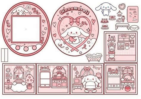 ♡Tamagotchi of cinnamoroll♡ | Idee carine, Idee d'arte, Disegno di visi