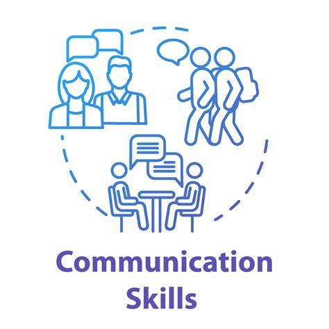 Communication skills concept icon 3092748 Vector Art at Vecteezy