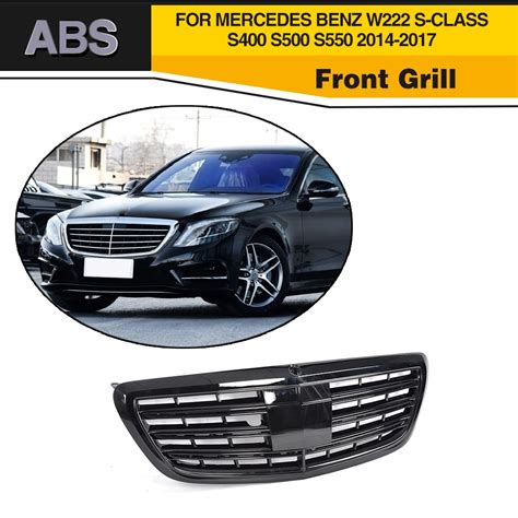 ABS Car Front Grill Grille For Mercedes Benz W222 S CLASS S400 S500 S550 2014 2017-in Racing ...