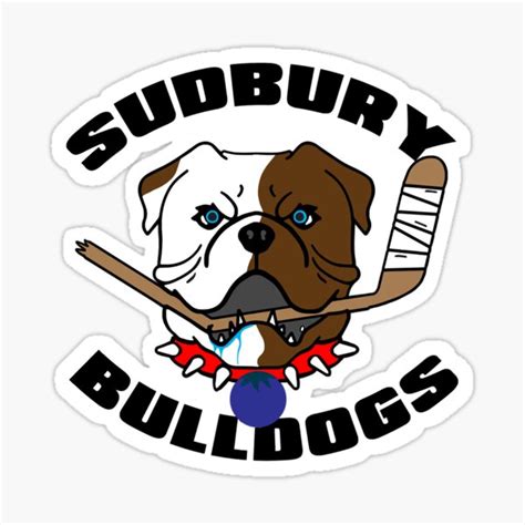 "Shoresy- Sudbury Bulldogs" Sticker by JamesWebers | Redbubble