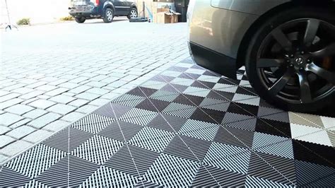 Motofloor Modular Garage Flooring Tiles | GoodDesign