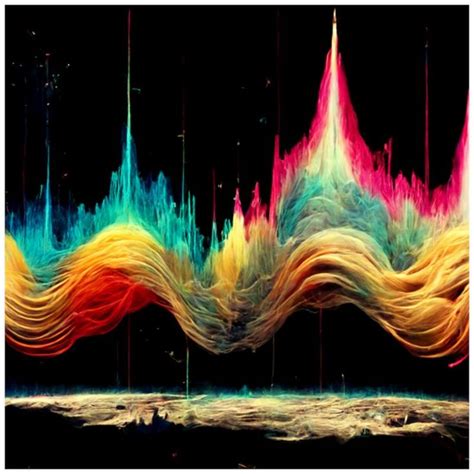 Abstract Sound Waves Art Print | Wave art, Soundwave art, Sound waves