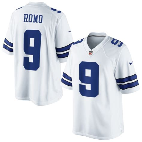 Nike Tony Romo Dallas Cowboys Youth White Limited Jersey