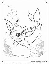 100  Vaporeon coloring Pages Free PDF To Print Woo Coloring sketch template