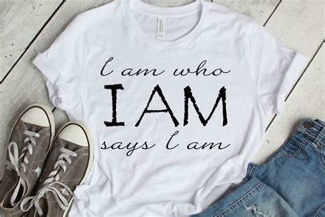 I Am Who I Am Says I Am Svg CUT File Svg Dxf Png Svg Decal | Etsy