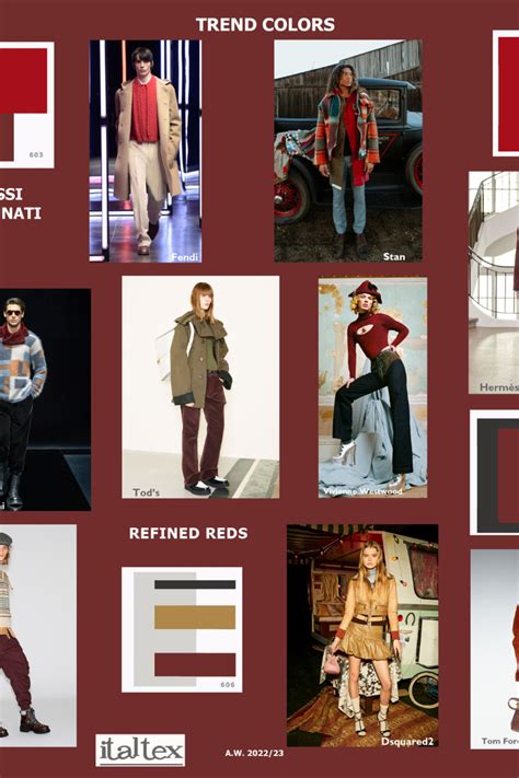 Trend Colors Autumn Winter 2022/23 | Color trends, Fall winter trends ...