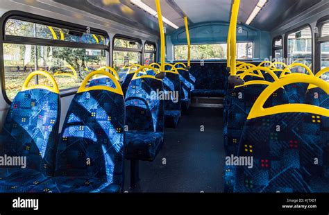 London double decker bus interior hi-res stock photography and images - Alamy