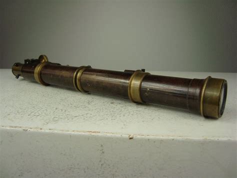 Antique brass telescope civil? - Catawiki