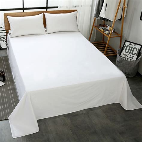 Plain white hotel linen bed sheets | Hotel Linen Supplier