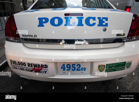 Sticker on police car on hi-res stock photography and images - Alamy