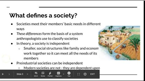 Types of Society - I - YouTube