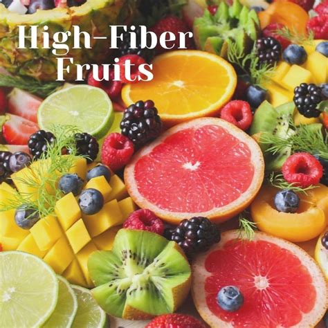 High-Fiber Fruits and Vegetables List - CalorieBee