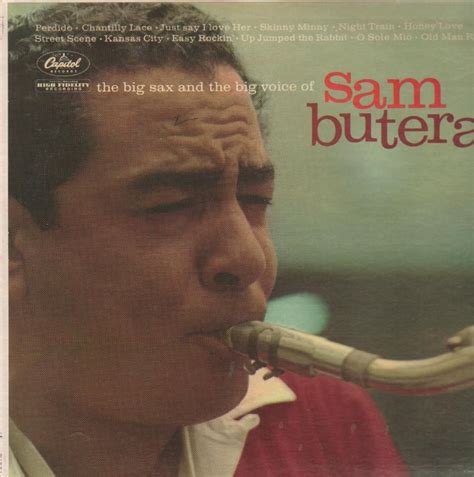 Sam Butera - 1960 The Big Sax And The Big Voice Of Sam Butera Vinyl LP Record - Amazon.com Music