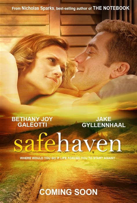 Safe Haven Movie Poster - Nicholas Sparks' novels & movies Fan Art ...