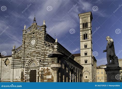 Prato Cathedral and Bell Tower Stock Image - Image of stephen, duomo: 36272925