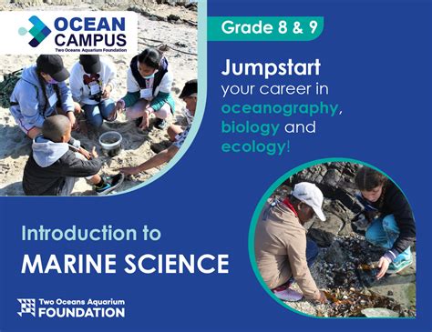 Two Oceans Aquarium Foundation | Grade 8 & 9 Introduction to Marine…