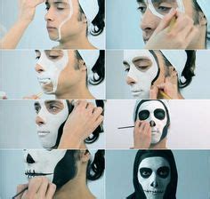 8 Best Men Skeleton Makeup Tutorial ideas | skeleton makeup, halloween make, halloween make up