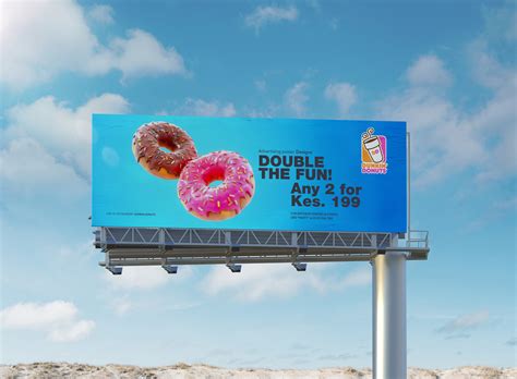 Dunkin Donuts Billboard