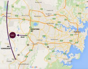 Western Sydney Airport map | UrbanDuniya