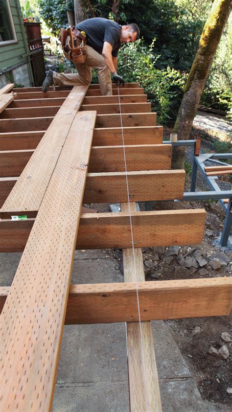 How to Add Blocking Between Deck Joists - Fine Homebuilding