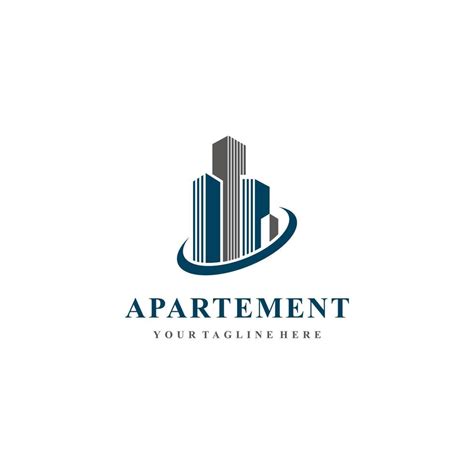 Apartment logo - vector illustration, apartment emblem design on white background. Suitable for ...